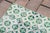 Late 19th Century Dark and Light Green Set of Nineteen Tiles, Portuguese For Sale - Image 15 of 16