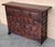 Baroque Late 19th Century Spanish Baroque Carved Walnut Tuscan Two Drawer Credenza or Buffet For Sale - Image 3 of 18