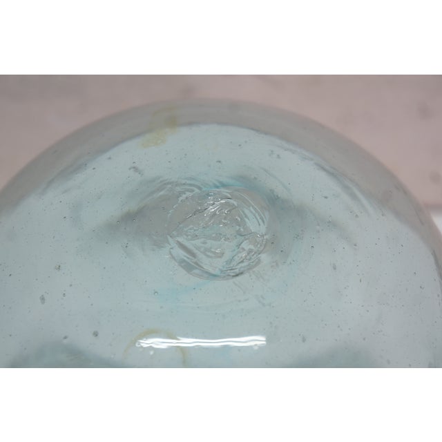 Hand Blown Glass Cloche Apothecary Bell Jar Display Dome Terrarium 10" For Sale - Image 10 of 12