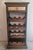 Contemporary Late 20th Century Solid Wood Signed Butler Wine Cabinet/Rack For Sale - Image 3 of 6