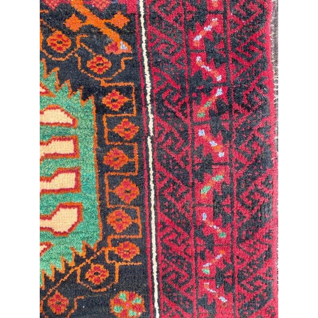 1970s Turkmen Baluch Rug For Sale - Image 5 of 17