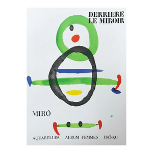 Joan Miro Original Lithograph Dm01169 Derriere Le Miroir 1969