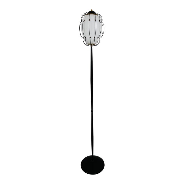 Iconic Floor Lamp by Angelo Lelli for Arredoluce, 1950s For Sale