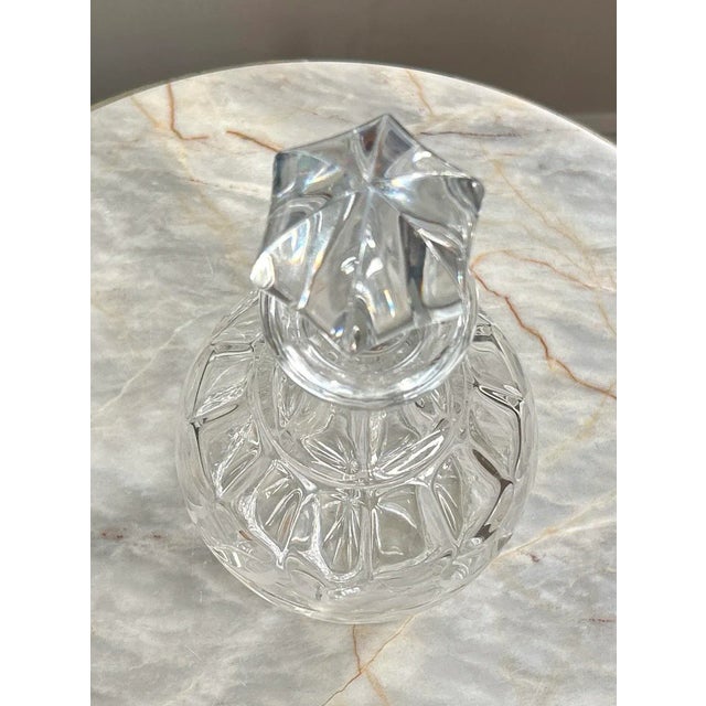 Glass Gorham Vintage Crystal Decanter For Sale - Image 7 of 10