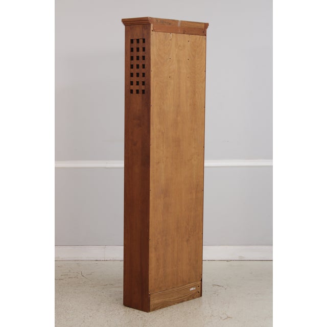 Stickley Cherry 21st Century Grandfather Clock For Sale - Image 14 of 18