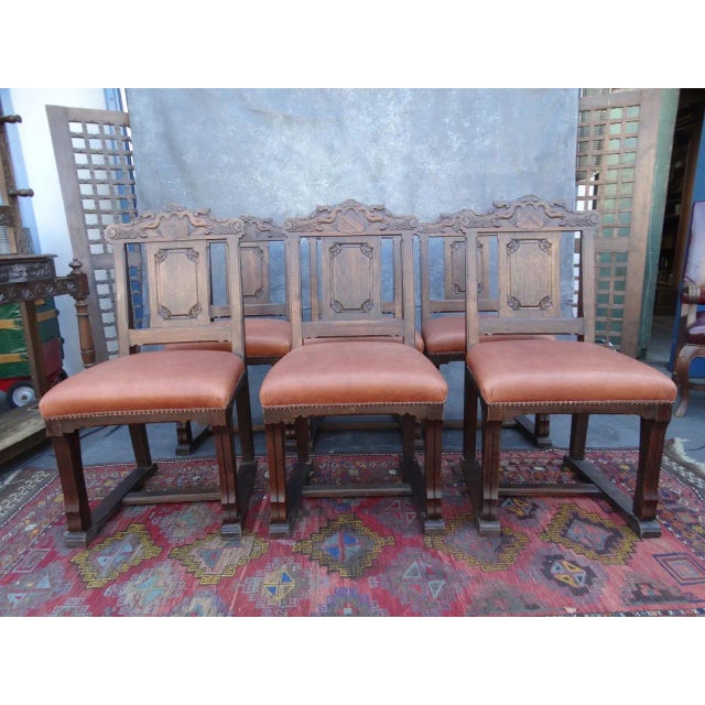 Early 20th Century Portuguese Dining Chairs - Set of 6 For Sale - Image 11 of 11
