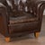 20th Century Vintage Brown Leather Club Chairs, Denmark For Sale - Image 4 of 12