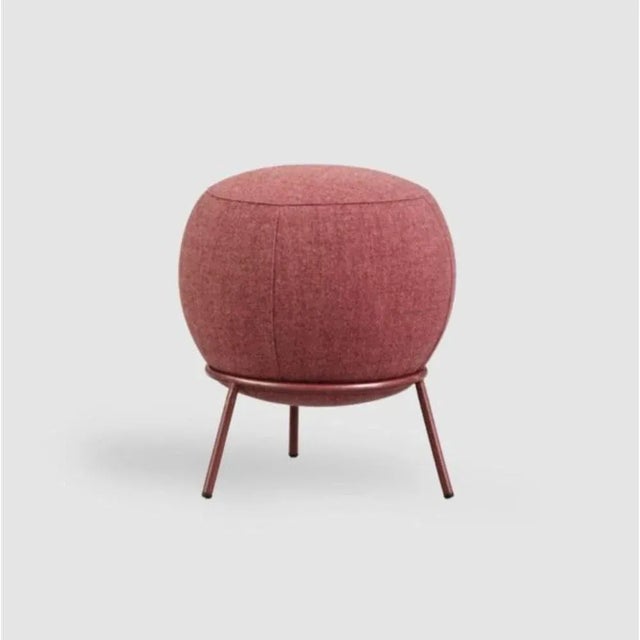 Contemporary Nest Ottoman in Red by Pepe Albargues For Sale - Image 3 of 6