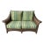 Tommy Bahama Weathered Resin Wicker Sofa For Sale