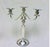 English Exquisite Pair Georgian Style Sterling Silver 3-Lite Convertible Candelabra - From Prestigious East Hampton Estate For Sale - Image 3 of 18