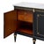 1920s Grande Louis XVI Ebonized Buffet, French Antique, Circa 1920 For Sale - Image 5 of 9