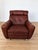 Vintage Burgundy Leather Lounge Chairs by Svend Skipper, Denmark For Sale - Image 11 of 11