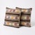 This beautiful 24'' x 24'' pillow cover set was made from authentic Turkish Kilim pieces. Bright colors of wool adorn the...