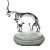 Cristal d'Arques Elephant Figurine 24% Lead Crystal For Sale - Image 4 of 8