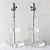 Mid Century Modern Stacked Lucite Table Lamps - a Pair For Sale In Miami - Image 6 of 6
