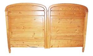 19th Century Danish Country Style King Headboard