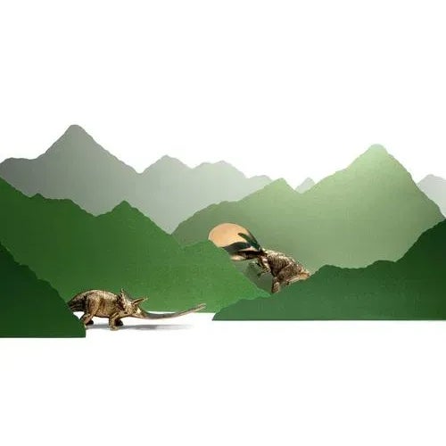 Wildware Triceratops Turcae Floor Lamp by Andreu Carulla Studio For Sale - Image 4 of 5