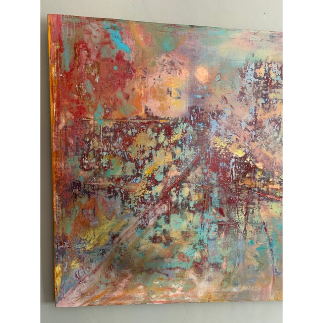 Cubism Abstract Oil on Canvas Painting For Sale - Image 3 of 13