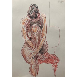 1990s James Bone Pensive Female Nude For Sale