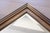 1950s Mid Century Hollywood Regency Gilded Faux Bamboo Mirror For Sale - Image 5 of 9