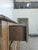 Brown Brutalist Oak Buffet in the style of Dudouyt For Sale - Image 8 of 11