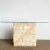 Postmodern Tessellated Mactan Stone Console Table With Polished Pink Stone Accent For Sale - Image 4 of 11