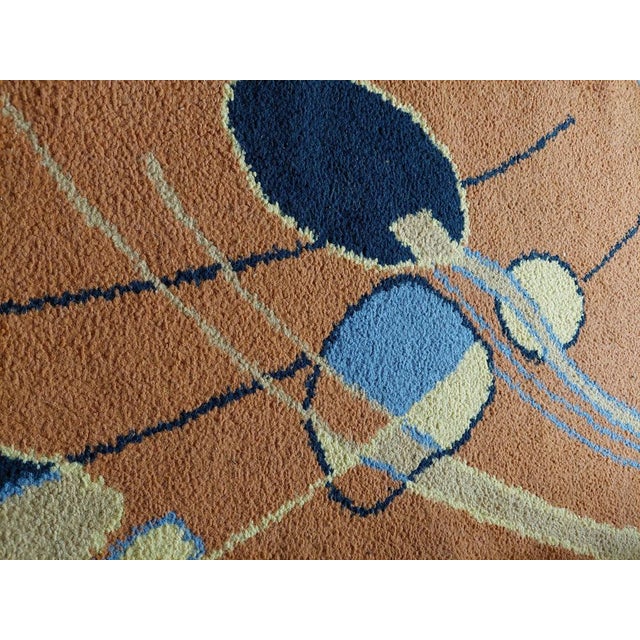 1950s Vintage Turkish Wool Rug, 1950s For Sale - Image 5 of 8