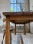 Brown Golden Oak Farmhouse Table, 1970s For Sale - Image 8 of 18