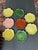 Russel Wright 1940s Steubenville Woodfield Collection Leaf Plate Variety by Russel Wright-Set of 8 For Sale - Image 4 of 11