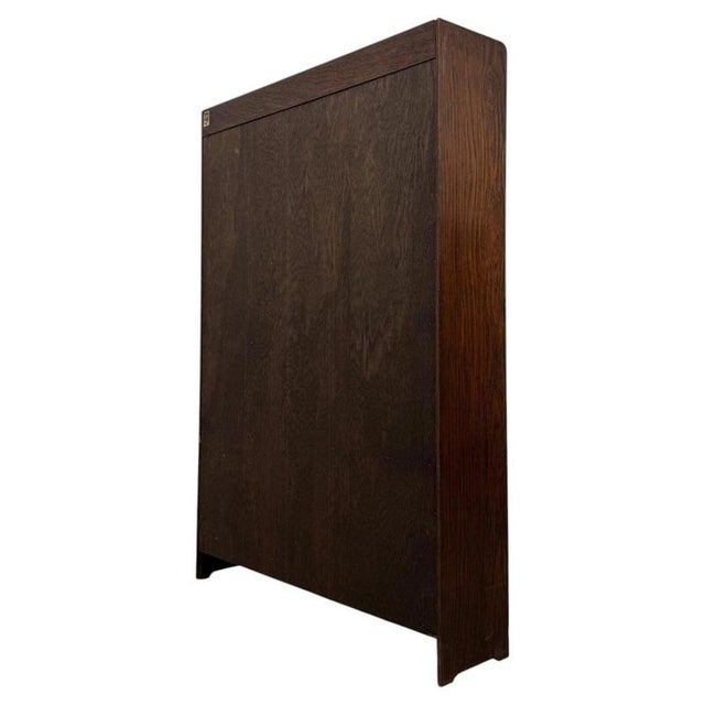 Wood 20th Century Edwardian English Oak Open Bookcase, 1890s For Sale - Image 7 of 12