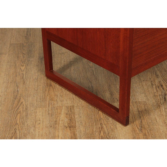 Borge Mogensen Danish Modern Teak Five Drawer Chest For Sale - Image 11 of 12