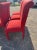 Late 20th Century Set of 6 Fully Upholstered Parsons Style Dining Chairs For Sale In Houston - Image 6 of 6