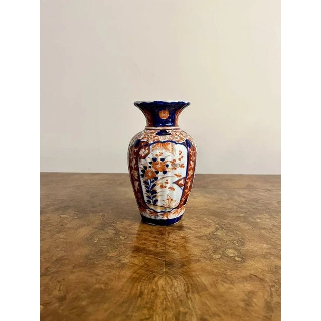 Small Japanese Imari Vases, 1900s, Set of 6 For Sale - Image 3 of 8
