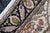 Vintage Wool Geometric Floral Palmette Medallion Area Rug Runner 2.5' X 8' For Sale - Image 9 of 12