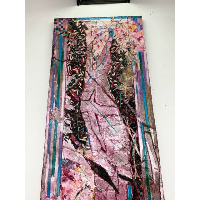 Postmodern D. 1982 Terence La Noue Large Post Modern Painting Titled "Havasu Iv" For Sale - Image 3 of 13