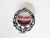 1956 Century Banded Agate Scottish Thistle Sterling Brooch For Sale In Seattle - Image 6 of 6
