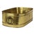 Large Vintage Oval Brass Planter For Sale - Image 10 of 16