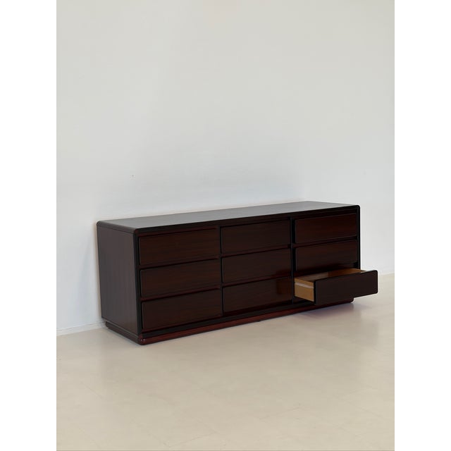 Low Vintage Chest of Drawers, 1970s For Sale - Image 11 of 13