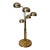 Vintage Brass Waterfall/Tiered Eyeball Lamp After Sonneman For Sale