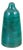 Stoneware Vase with Deep Emerald Green Glaze, 1970s For Sale