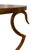Baker Furniture Sculptural Gilt Metal Round Antiqued Mirror Accent Table For Sale - Image 10 of 10