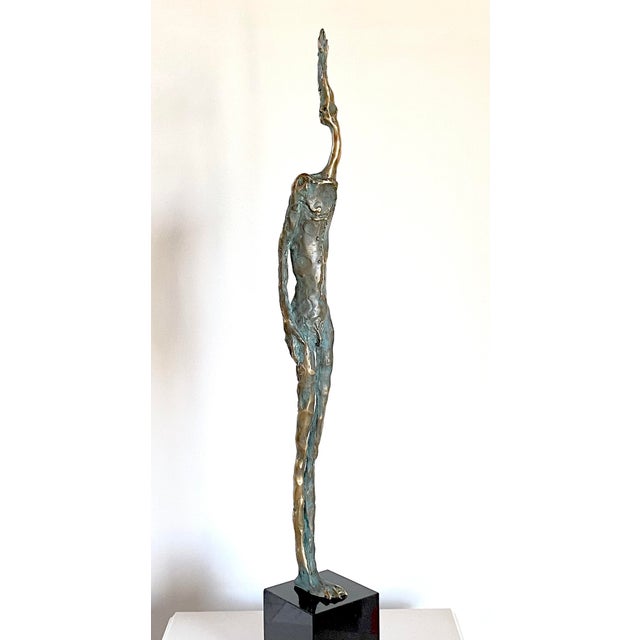 The Last Fisher Bronze Sculpture by Gyunay Aliev For Sale - Image 4 of 8