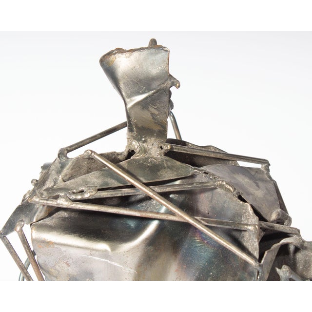 Mid 20th Century Abstract Metal Sculpture of a Figure by Abbott Pattison For Sale - Image 5 of 9