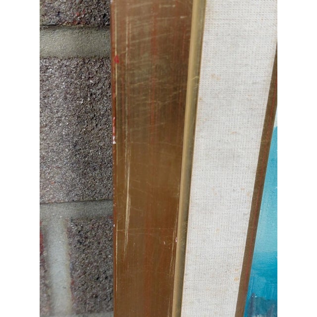 Framed Oil on Canvas of Jerusalem For Sale - Image 14 of 14