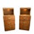 Wood Mid 20th Century Dixie Campaigner Tall Lighted Nightstands - a Pair For Sale - Image 7 of 7