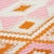 Tribal Schumacher Bayeta Pink and Orange Embroidery Pillow For Sale - Image 3 of 6