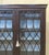 Vintage English Mahogany Bookcase With Lattice Mullions and Adjustable Shelves For Sale In Denver - Image 6 of 12