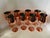 Metal Vintage Copper Stemmed Goblets, Set of 7 | Rose Gold Metallic Wine Glasses | Hollywood Regency Barware For Sale - Image 7 of 7