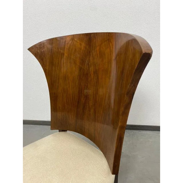 French Art Deco Dining Chairs, 1930s, Set of 6 For Sale - Image 11 of 17