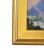 Wood Silvio Silvestri, Listed Artist Ridge of Blue Mountain Landscape Oil Painting Including the Antiqued Gold Wood Frame For Sale - Image 7 of 11